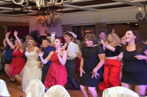 Cupid Shuffle at Crosby Club Wedding