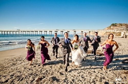Scripps Seaside Forum Wedding Party