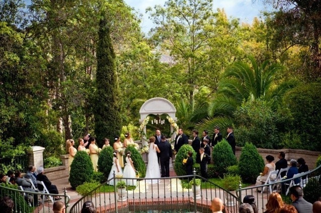 Wedding Ceremony Prado Casa del Rey Moro Gardens 