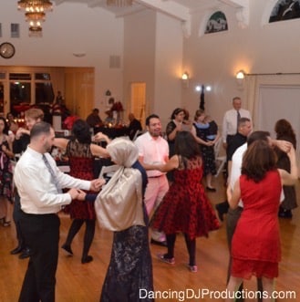 Dancing at Thursday Club Wedding