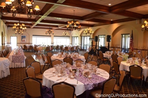 Wedding Reception at Admiral Baker Clubhouse