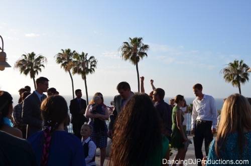 Dancing at La Jolla Cove Suites