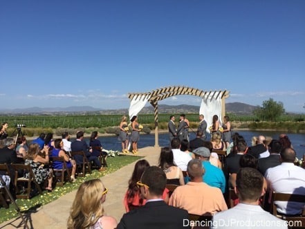 Wedding Ceremony at Ponte Winery Temecula