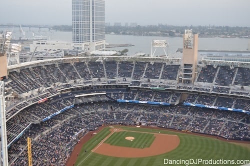 View of Petco Park from The Ultimate Skybox