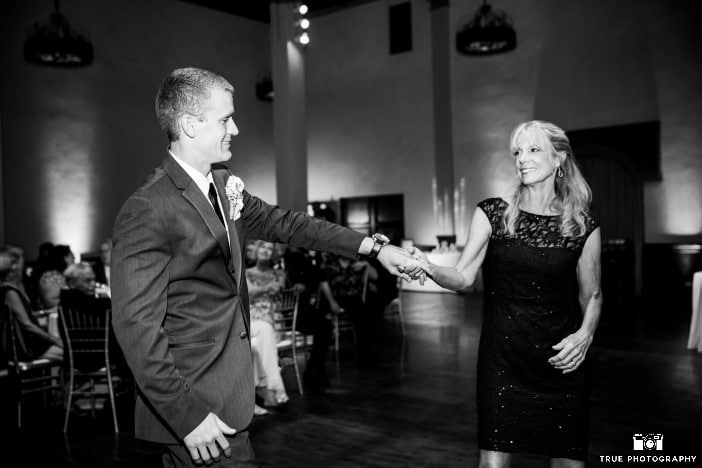 Mother & Son Dance at The Prado Grand Ballroom Wedding in San Diego