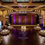 Monogram & Uplighting Prado Grand Ballroom