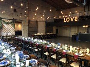 Luce Loft Wedding Reception