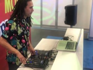 DJing at Super Bowl in Miami