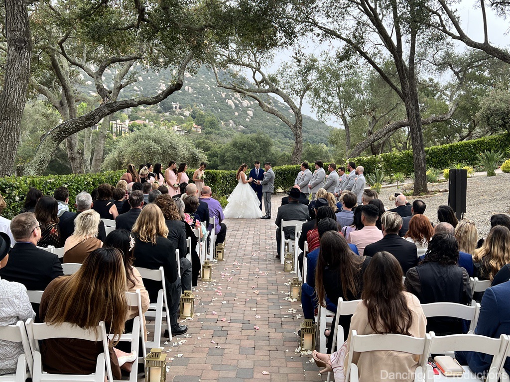 May Wedding at Mt Woodson Castle