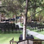 Stone Brewing in Escondido Ceremony set up