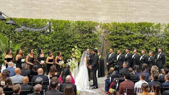 The Guild Hotel San Diego Wedding Ceremony