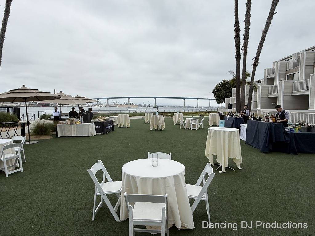 Coronado Island Marriott Poolside Lawn Cocktail Hour