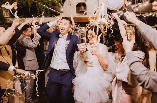 San Diego Wedding Grand Exit