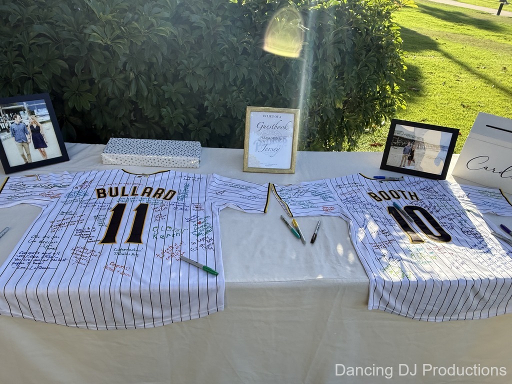 Dana Mission Bay Wedding Jerseys