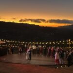 Hidden Hillside Wedding Reception
