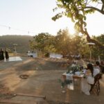 Hidden Hillside Wedding Reception